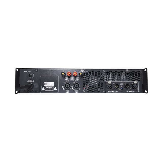 2U Rack Mount 2 Channel 8 Ohm 1050W Power Amplifier for Professional Audio System