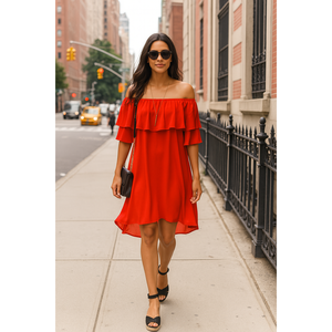 ชุดเดรสแบบเปิดไหล่ Alexa - Product Image 3