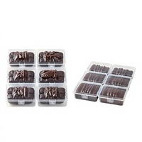 Jouet anti-stress en PVC en forme de macaron, bonbon moelleux au chocolat croustillant, en forme d'arc-en-ciel, fait main, le plus vendu