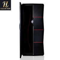 Armoire à bijoux italienne haut de gamme design personnalisé, armoire à montres de luxe Art Treasure, villa moderne, coffre-fort commercial