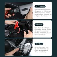 Baseus-Démarreur de voiture 12000mAh, batterie de secours, 1000A, batterie d'urgence, 3.5L/6L