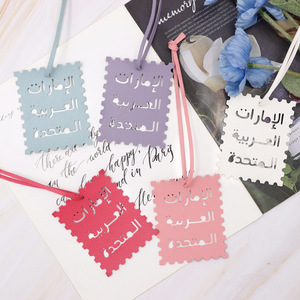 Breloques en cuir PU en gros, cadeau promotionnel arabe, breloques colorées pour la décoration <span class=keywords><strong>de</strong></span> sacs - Product Image 6