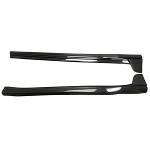 Faldones Laterales Adicionales de Fibra de Carbono Seca con Acabado Brillante y Tejido Twill de Alta Calidad para Porsche Carrera 992 Turbo S 2020-2023 - Product Image 1