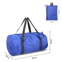 Bolsa de Viaje Plegable de Gran Capacidad, Resistente al Agua, de Nailon, para Deportes al Aire Libre y Fitness