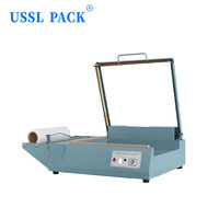 Scelleuse manuelle BSF-501 pour film rétractable en L, idéale pour l'emballage de boîtes de détail et la scellage de petits emballages.