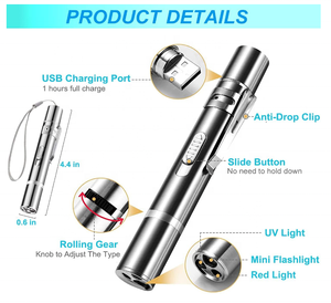 Giá rẻ Sản phẩm vật nuôi Bút <span class=keywords><strong>laser</strong></span> Đồ chơi con trỏ <span class=keywords><strong>laser</strong></span> Red Dot LED ánh sáng con trỏ tương tác đồ chơi cho mèo - Product Image 2