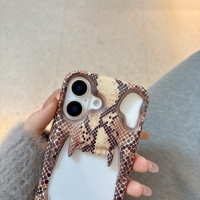 Coque de téléphone en TPU motif serpent ajouré et rafraîchissant pour iPhone 16 15 14 13 12 Pro Max et Samsung S24 S25 Ultra