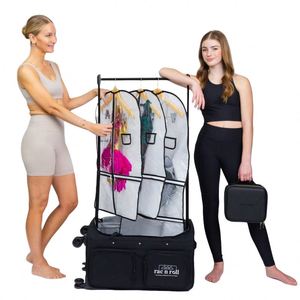 Sac de danse BSCI avec porte-vêtements : élégant sac de gymnastique pour filles, grand sac de sport à roulettes pour la danseuse Gretel - Product Image 5