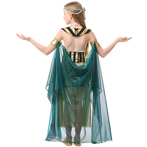 Halloween <strong>Costumes</strong> <strong>Egyptian</strong> Pharaoh Cosplay Dress Sexy <strong>Girl</strong> Child Carnival Easter Stage Performance Children - Product Image 2