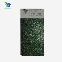 Poudre de revêtement en polyester pur PPY4727 vert à motif marteau pour la modification de la couleur des métaux extérieurs – Approvisionnement direct usine