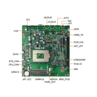 Nouvelle carte mère Mini ITX directe d'usine LGA1151 Puce Intel H110 6e 7e génération 3LAN 9USB SATA DDR4 Double canal Serveur Industriel