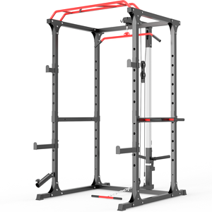 Jaula de potencia de alta resistencia, soporte ajustable para sentadillas, rack de potencia para gimnasio y uso doméstico - Product Image 1