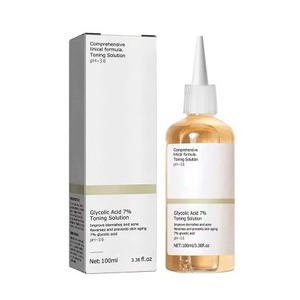 Tónico Facial con 7% de Ácido Glicólico, <span class=keywords><strong>Exfoliante</strong></span>, Corrector de Manchas Oscuras, Blanqueador, Cuidado de la Piel, Tónico de Ácido Glicólico - Product Image 1
