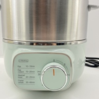 Cuiseur à œufs électrique Nutricook, cuiseur à œufs rapide multifonctionnel en acier inoxydable