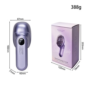 Peine Masajeador Eléctrico Portátil 2025 para Cuero Cabelludo con Pulverizador de Aceite Nutritivo y Cepillo de Masaje Manual para el Crecimiento del Cabello - Product Image 3