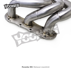 Tuning collecteur d'échappement en acier inoxydable pour PORSCHE 981 Cayman/Boxster 2.7/3.4 2012-2015 tuyau d'échappement suivi gratuit échappement de voiture - Product Image 2