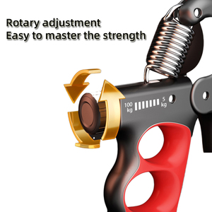 Gym <span class=keywords><strong>Hand</strong></span> Gripper Finger Exerciseur <span class=keywords><strong>Hand</strong></span> Grip Avec Corps Poignée Réglable Poignet Muscle Avant-Bras Renforceur Exerciseur Jouets - Product Image 2
