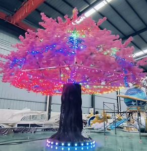 Manège électrique rotatif en forme <span class=keywords><strong>d</strong></span>'arbre à souhaits, balançoire scintillante, chaise volante, manège de <span class=keywords><strong>parc</strong></span> <span class=keywords><strong>d</strong></span>'attractions, extérieur, intérieur, jardin, matériau métallique et plastique, lourd - Product Image 6