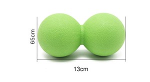 Venda de fábrica Não-tóxico Eco Relaxamento massagem bola Músculo Profundo duplo amendoim Fitness Fascia bola - Product Image 5