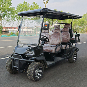 Voitures de golf électriques au lithium 72V avec véhicule utilitaire électrique et chariot électrique à 4 roues pour entrepôt privé - Product Image 4