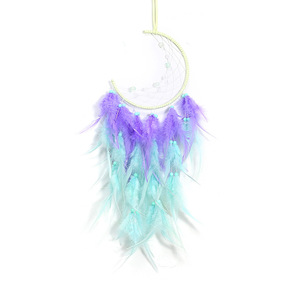 Atrapasueños Colgantes Decorativos, Adornos Creativos <span class=keywords><strong>para</strong></span> el Hogar, Adornos Colgantes de Plumas Estilo Europeo y Americano, Atrapasueños Indio - Product Image 5