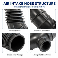 17881 -25020 AIR INTAKE RUBBER HOSE CAR ENGINE AIR FILTER INLET HOSE for TOYOTA CAMRY