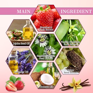 Huile à raser OEM ODM saveur fruit <span class=keywords><strong>de</strong></span> la passion, <span class=keywords><strong>essence</strong></span> pour femmes après le rasage, tampon pour rasoir, apaise l'érythème - Product Image 3