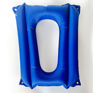 Cojín inflable para asiento de inodoro, Material de Pvc, para el cuidado de personas mayores, pacientes postrados en cama, equipo de seguridad para el baño - Product Image 1
