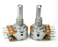 Potentiomètre de volume audio de qualité supérieure Japan ALPS RK163, double A20K A50K A100K