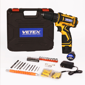 Jeu de tournevis sans fil pour perceuse électrique 12V à vitesse variable et efficace - Product Image 1