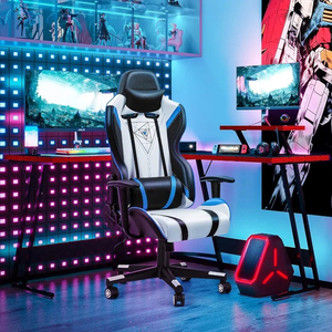 <span class=keywords><strong>Black</strong></span> <span class=keywords><strong>Friday</strong></span> Descuento Silla de juego de gran tamaño Ps5 Silla de juego profesional de cuero PU Oficina Dormitorio Sala de estar Silla de juego - Product Image 4