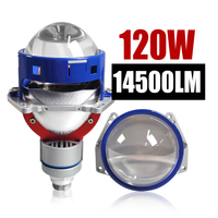 Vente en gros 3.0 pouces bi-led projecteur lentille phare 3 pouces lumière 55W 12V 6000K Hi/Lo faisceau phare pour voiture universel
