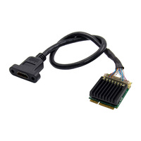 Carte graphique serveur GPU intégrée industrielle 2D MiniPCI-E SM-GM750A en stock