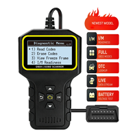 Escáner Automotriz, Herramienta de Diagnóstico CAN de 1 Año para Autos de 12V, Lee Códigos de Error de la Luz de Control del Motor, Lector EOBD Profesional