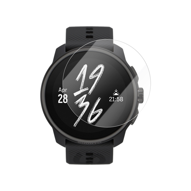 2.5D Clear Tempered Glass Watch Protector High Definition Full Coverage Anti Shatter Screen Film for Suunto Race S