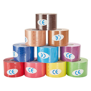 En gros Standard Rouleau Élastique Athlétique Coton <span class=keywords><strong>Bande</strong></span> kinésiologique Pour La Protection Musculaire - Product Image 1