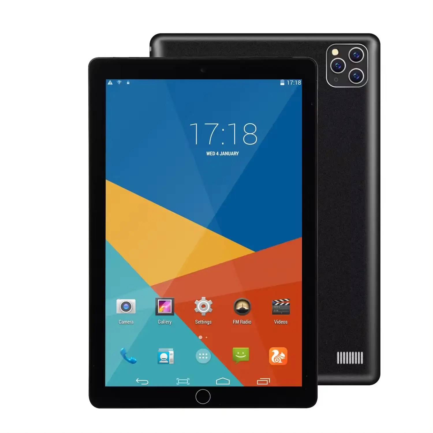 Tablette PC Wifi 10.1 pouces avec GSM Android 8.0 4 Go + 64 Go Tablette Android HD Tablette à écran tactile pour l'école