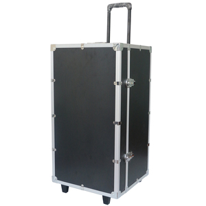 Custom <strong>Aluminum</strong> Flight Hard Case <strong>Trolley</strong> Case With Custom Foam For Device - Product Image 1