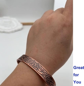 Pulsera Magnética para Hombre y Mujer, 99.9% Plata Pura Sólida, con 6 Imanes Potentes, Ajustable, Caja de Regalo para Padre, Esposo, Novio - Product Image 4