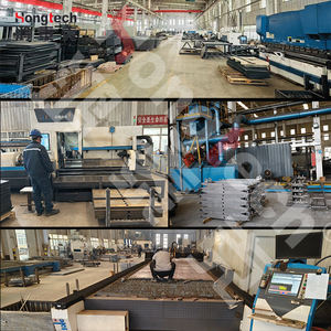 Hongtech gunting mobil baja 3.5T, peralatan bengkel hidrolik suku bawah tanah CE angkat mobil baja 10 T - Product Image 6