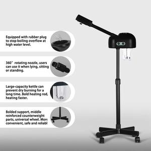 เครื่องอบไอน้ำหน้า 2 in 1 ร้อนและเย็น พร้อมไฟขยาย 5 เท่า แบบมืออาชีพ สีดำ - Product Image 4