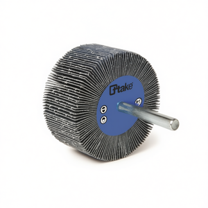 Ttake Abrasive Cloth Flap <b>Wheel</b> 60x30 Mm 6 Mm Shaft 40 Grit For Metal <b>Grinding</b> - Product Image 2