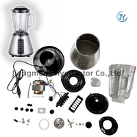 Blender 5 kecepatan multifungsi 3in1 dengan tombol Turbo penggiling untuk penghancur es