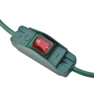 Mỹ 3-pin Mỹ cáp điện NEMA wd6 Ổ cắm điện dây màu đen điện dải chúng tôi với công tắc điều khiển và ổ cắm với bụi che - Product Image 3