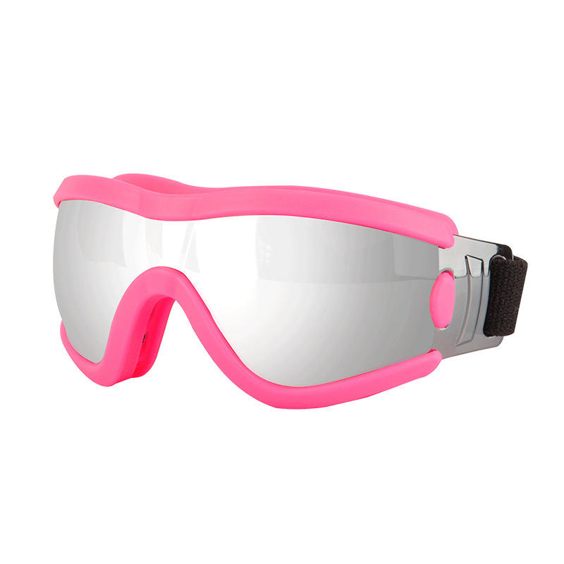 Pet glasses - pink frame silver lens