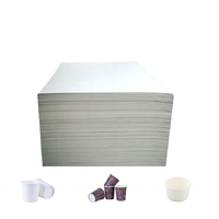 Feuille de papier couché PE compatible impression offset