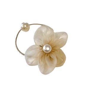 Élégant haut de gamme femmes <span class=keywords><strong>cheveux</strong></span> corde nouveau Style doux torsion <span class=keywords><strong>tresse</strong></span> <span class=keywords><strong>cheveux</strong></span> accessoires fleur bandeau et queue de cheval <span class=keywords><strong>anneau</strong></span> de <span class=keywords><strong>cheveux</strong></span> - Product Image 5