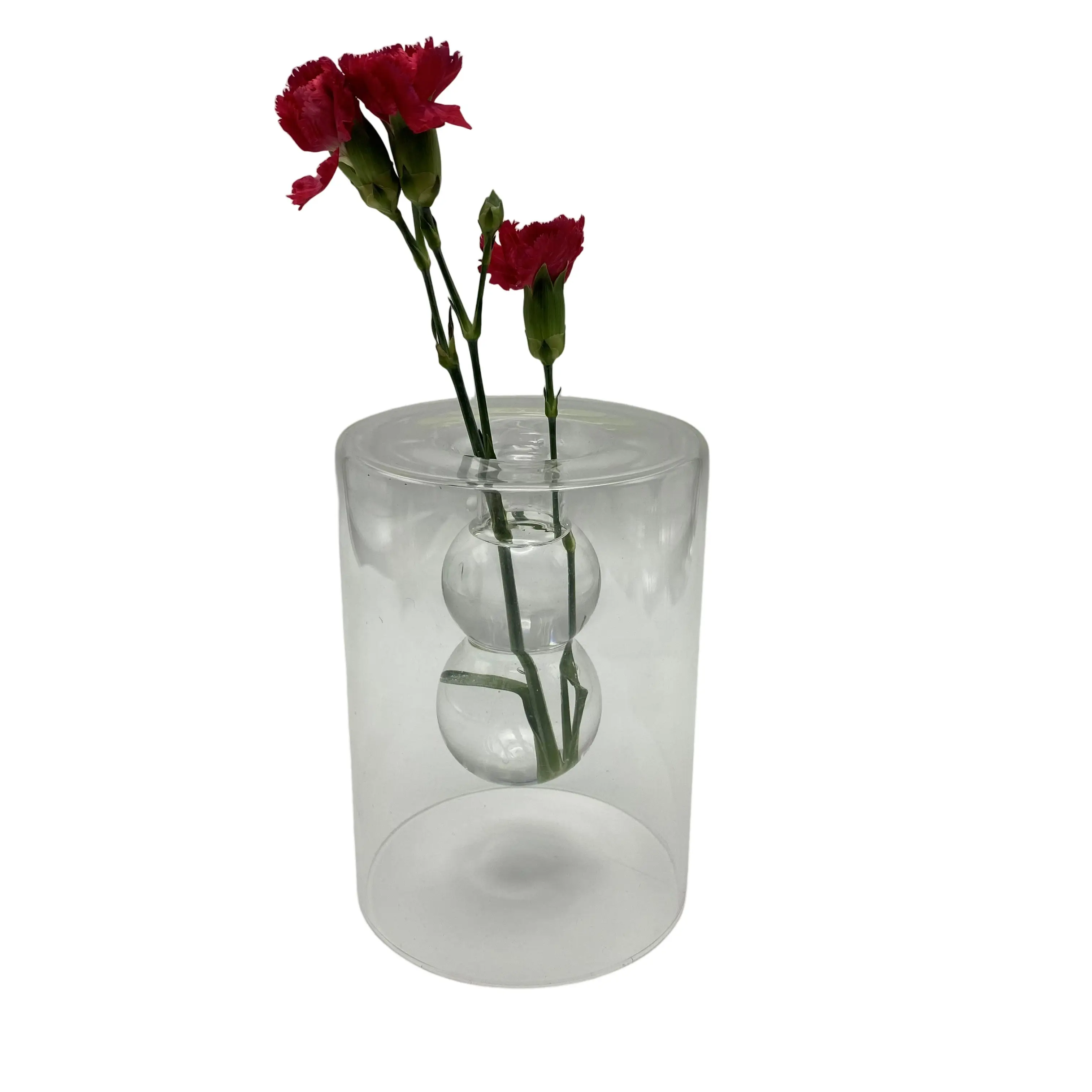 Professional High Quality Crystal Vase Decoration Flower Glass Vase