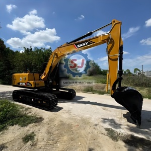 Pelle d'occasion SANY SY135C SY215C Pelle de 13 tonnes Matériel de construction moyen Pelle de marque chinoise SANY 215 215C à vendre - Product Image 3