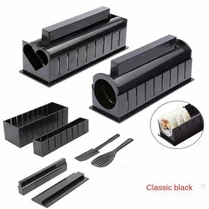 Bambus Ensemble de moules à <span class=keywords><strong>sushi</strong></span> ronds en plastique pratiques pour le bricolage avec matériau PP Ensemble de 10 pièces jetables pour le moulage du riz à <span class=keywords><strong>sushi</strong></span> - Product Image 6